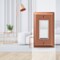 Amerelle Century Antique Copper 1 gang Stamped Steel Decorator Wall Plate 1 pk 163RAC - alternate 2